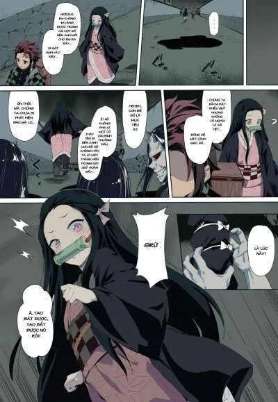 Truyện Moshi Nezuko ga Warui Hito ni Tsukamattara..