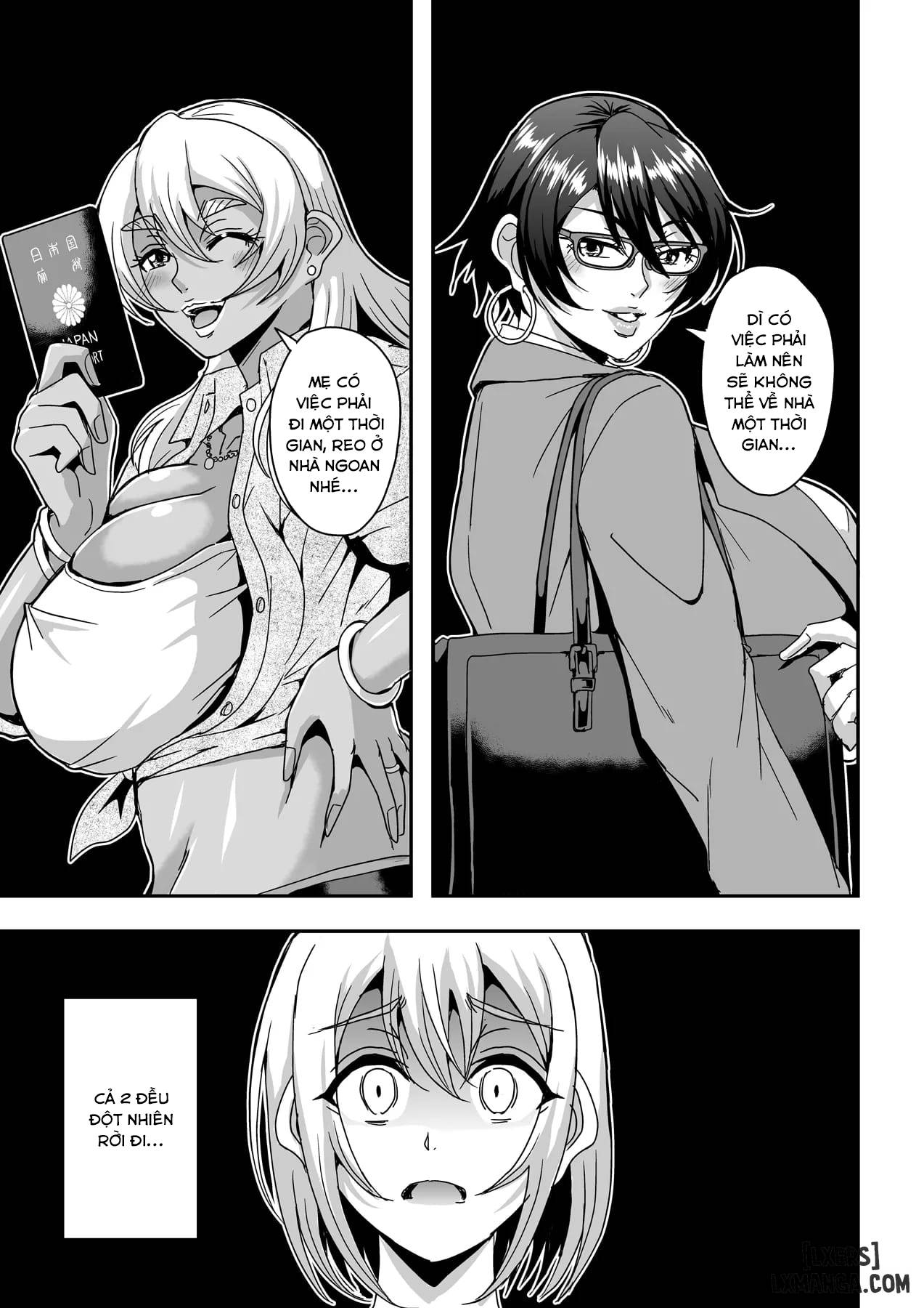 Truyện Arofour Dokushin BariCare Oba-san ga Yuujin no Musuko demo Aru Toshishita Danshi to no Kankei ni Hamaru Hanashi 4 Ninkatsu Tanetsuke Hen