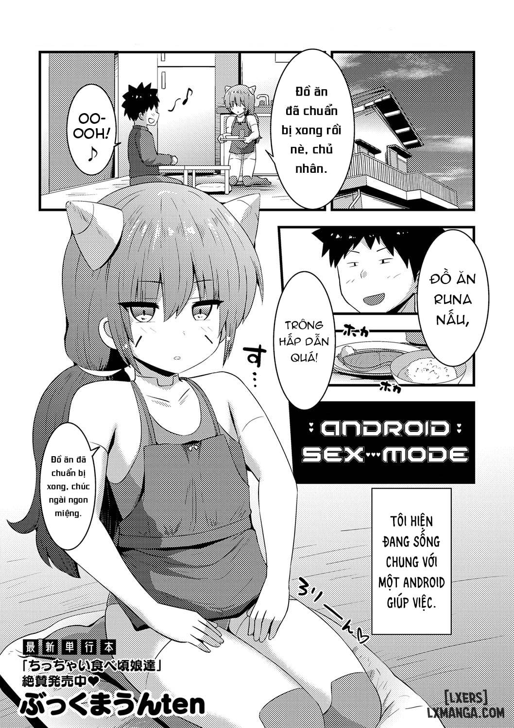 Truyện \Bé Android dâm đãng
