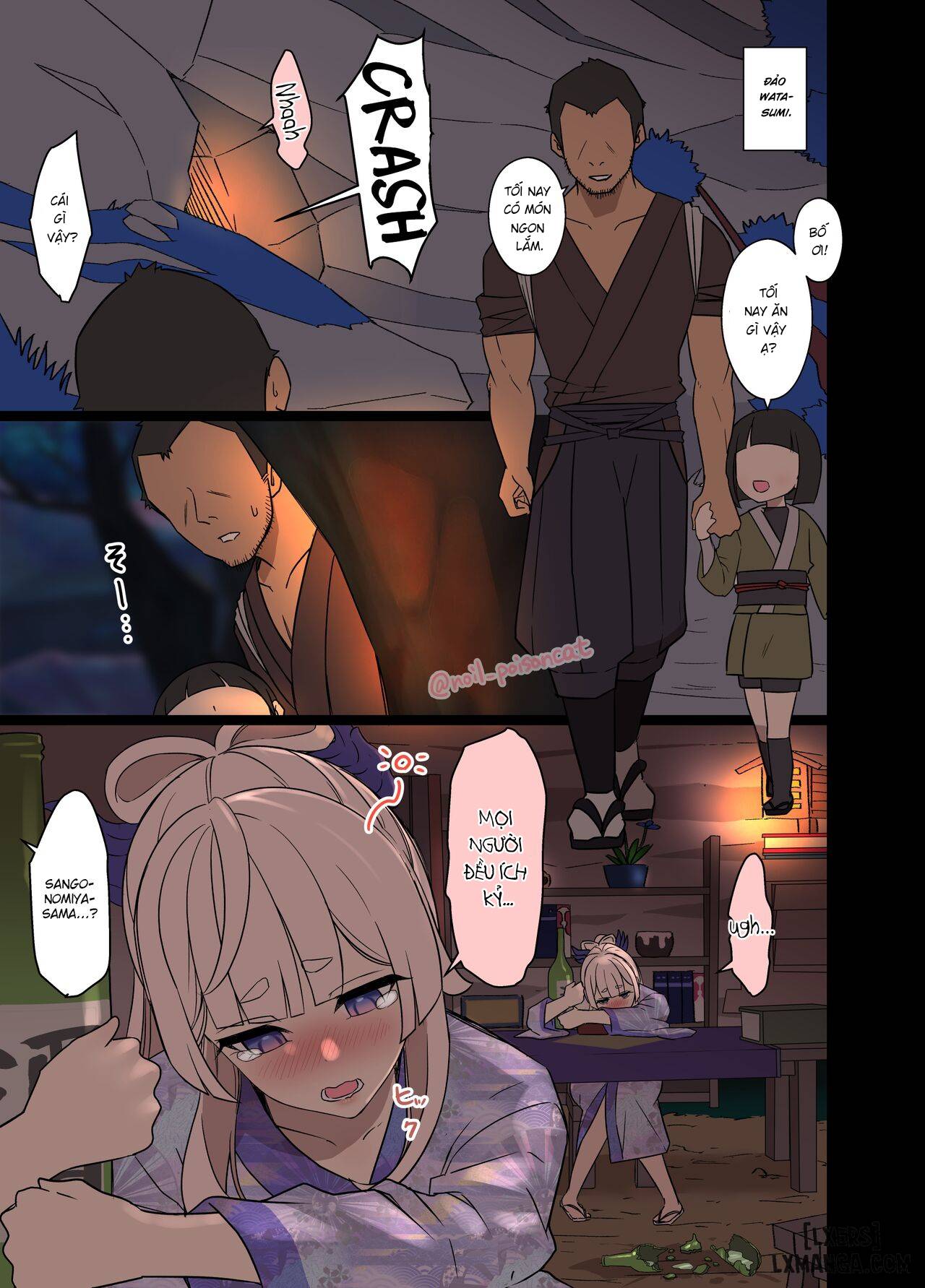 Truyện Deisui Shita Sangonomiya Kokomi ni Warui Koto o Suru Hanashi-Truyện Màu
