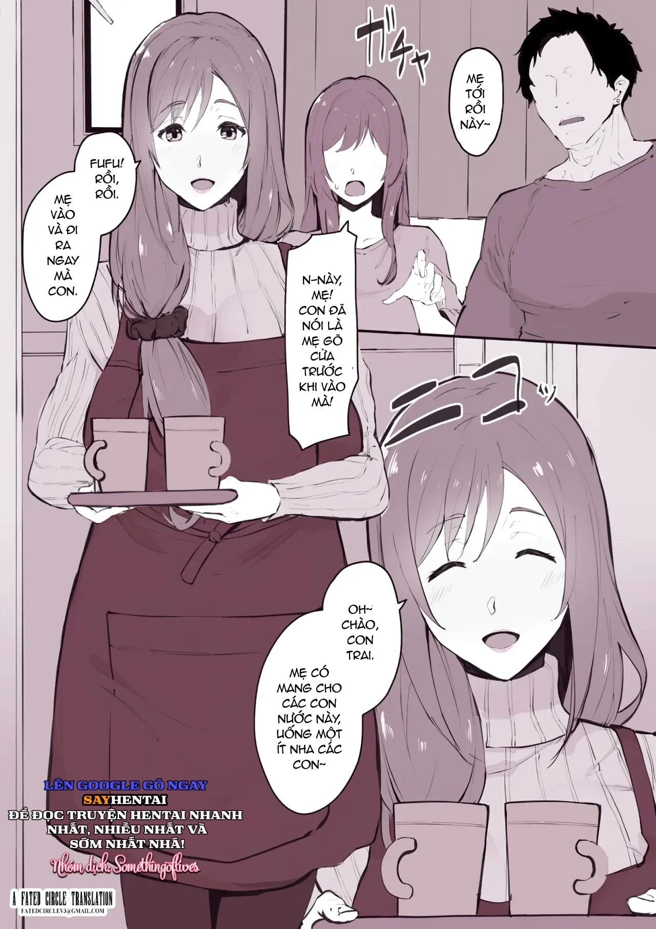 Truyện "Musume no Karesi ni Netorare Tyau Mama-san - Oneshot  "
