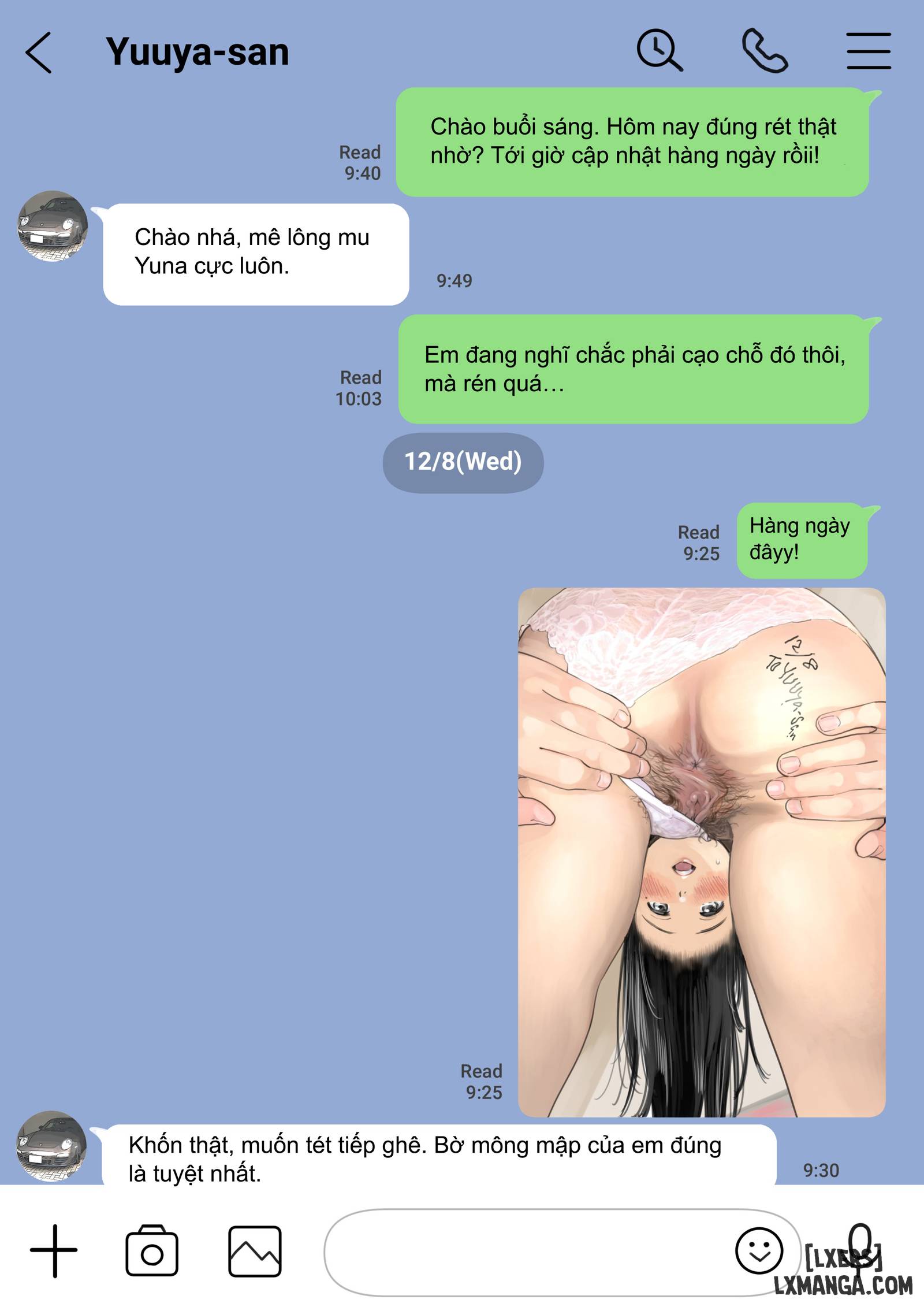 Truyện Tôi chỉ định nhìn trộm điện thoại của bạn gái tôi