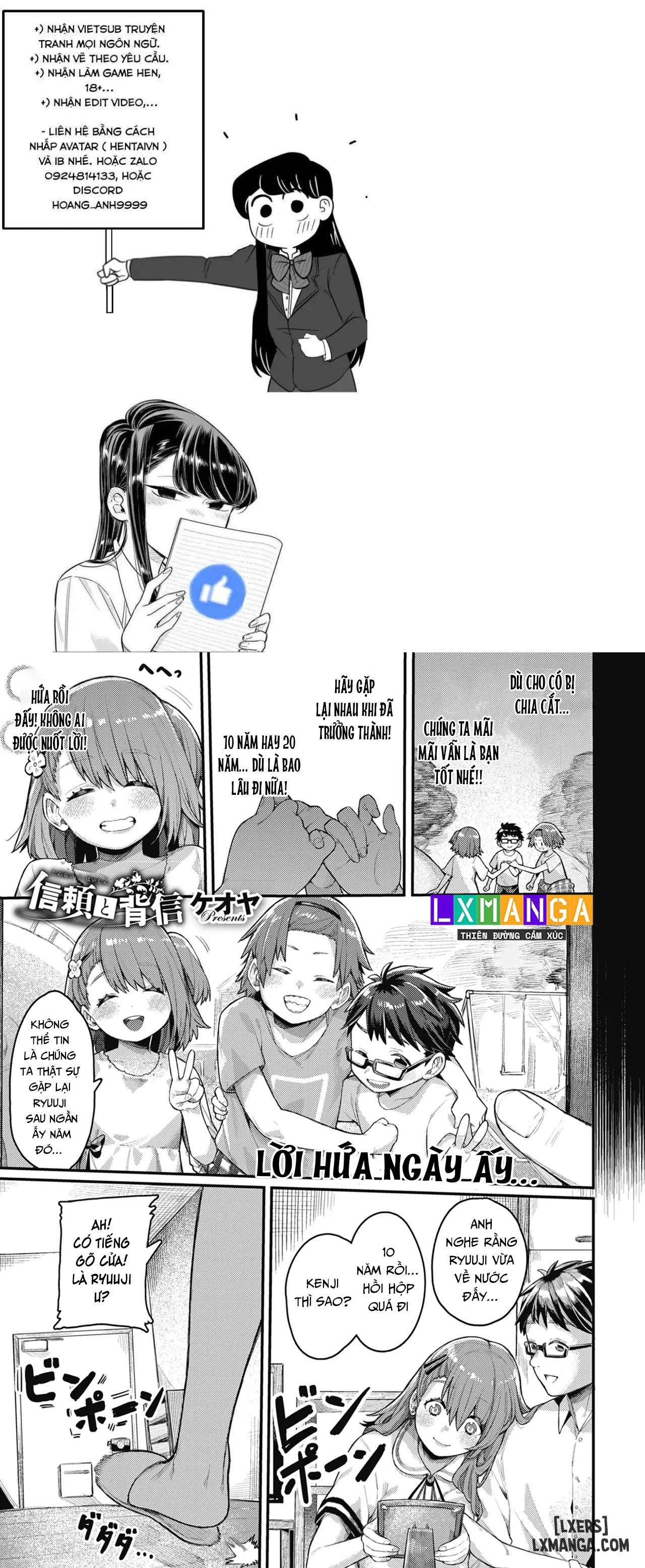 Truyện Shinrai to Haishin Truyện Shinrai to Haishin