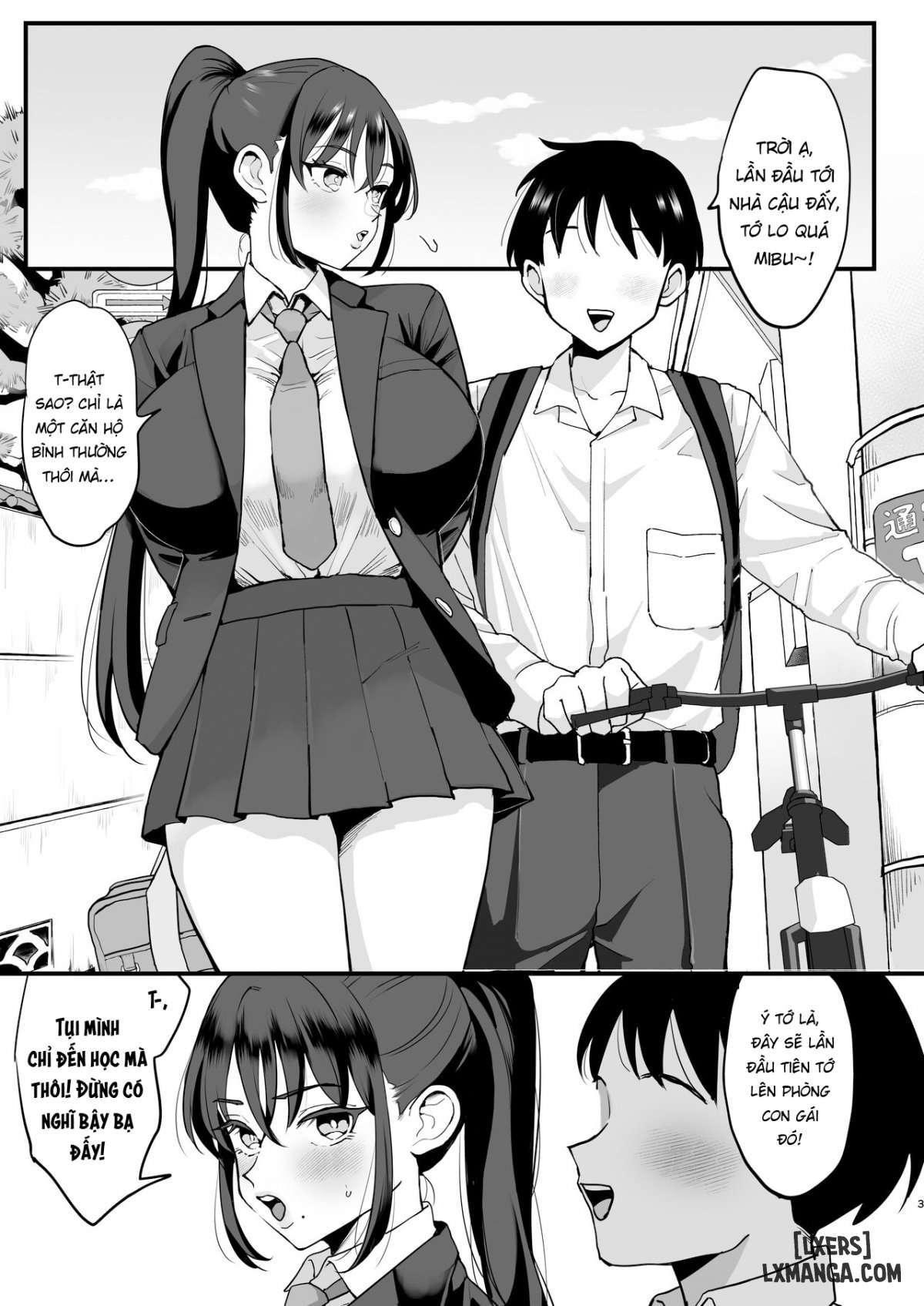 Truyện Saimin Musume to Tennen Mamaa