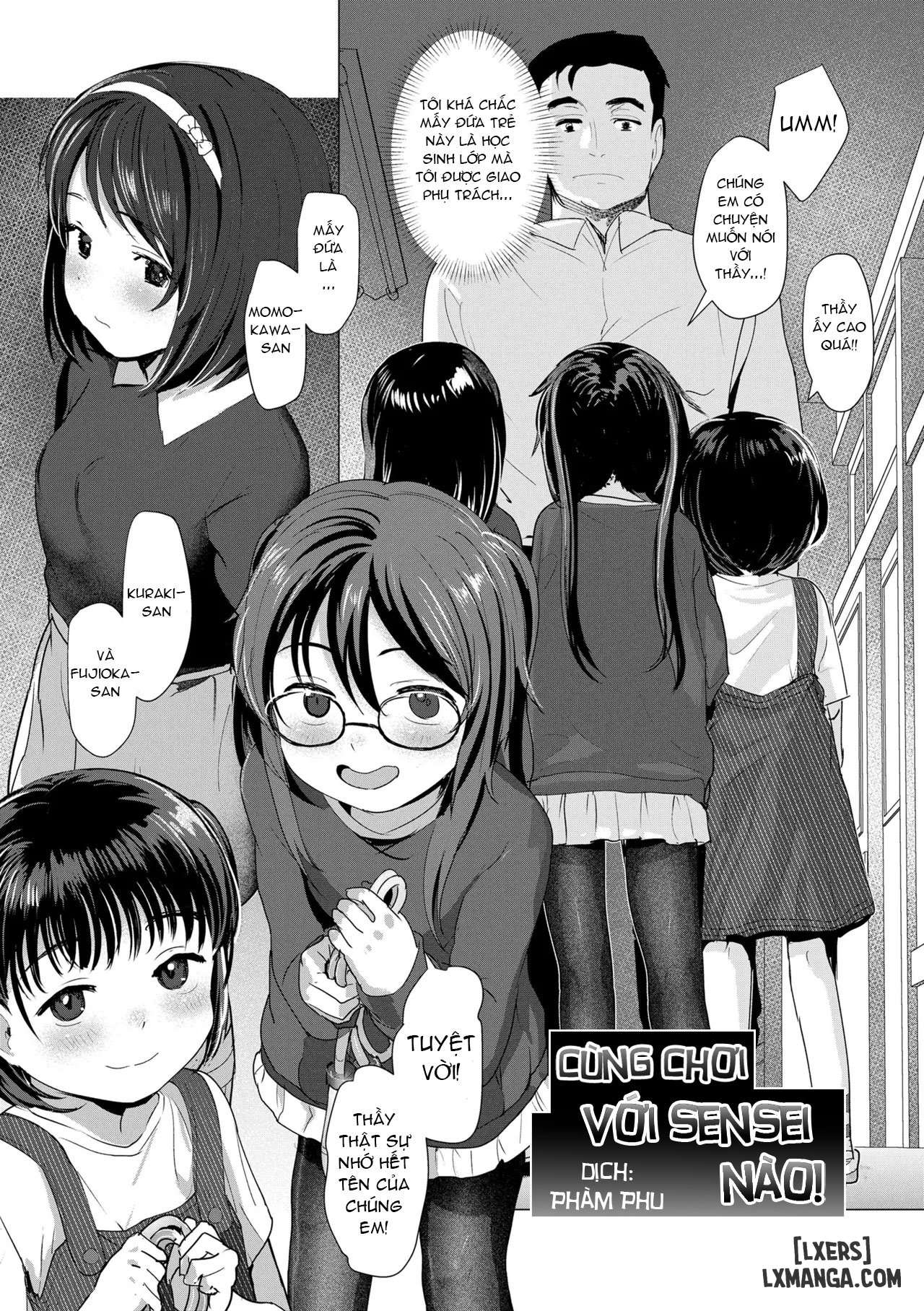 Truyện Cùng Chơi Với Sensei Nào! Truyện Cùng Chơi Với Sensei Nào!